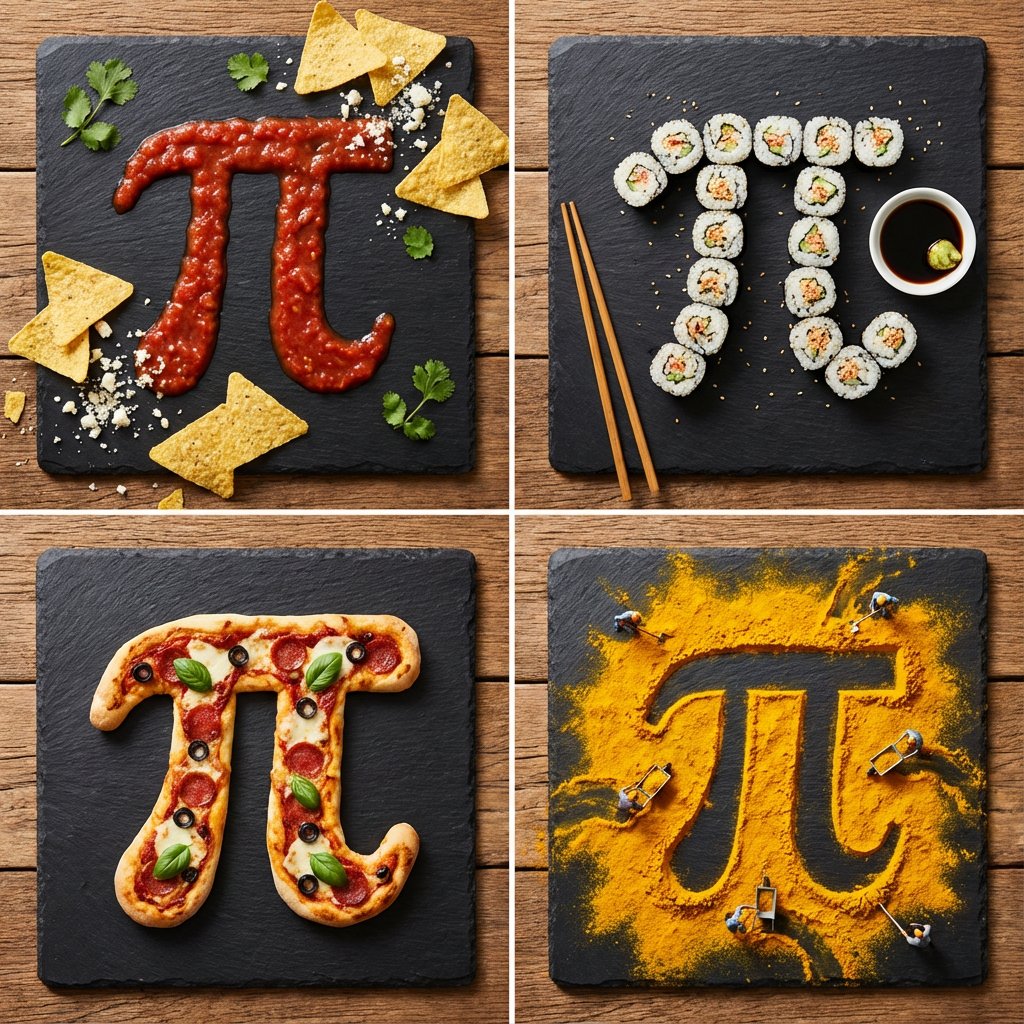 Creative Food Photography: Edible Typography Art