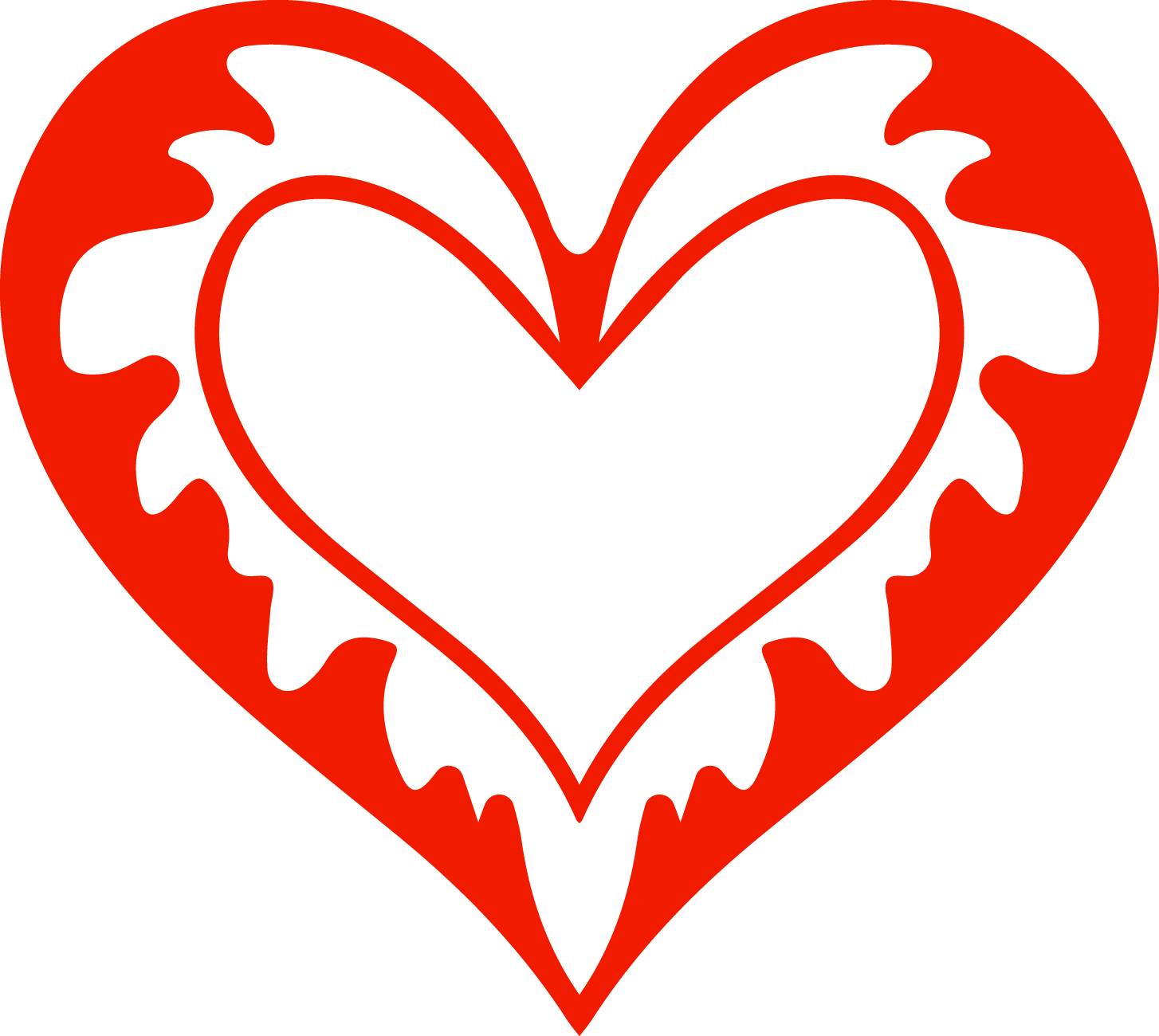 SVG: Tribal Hearts