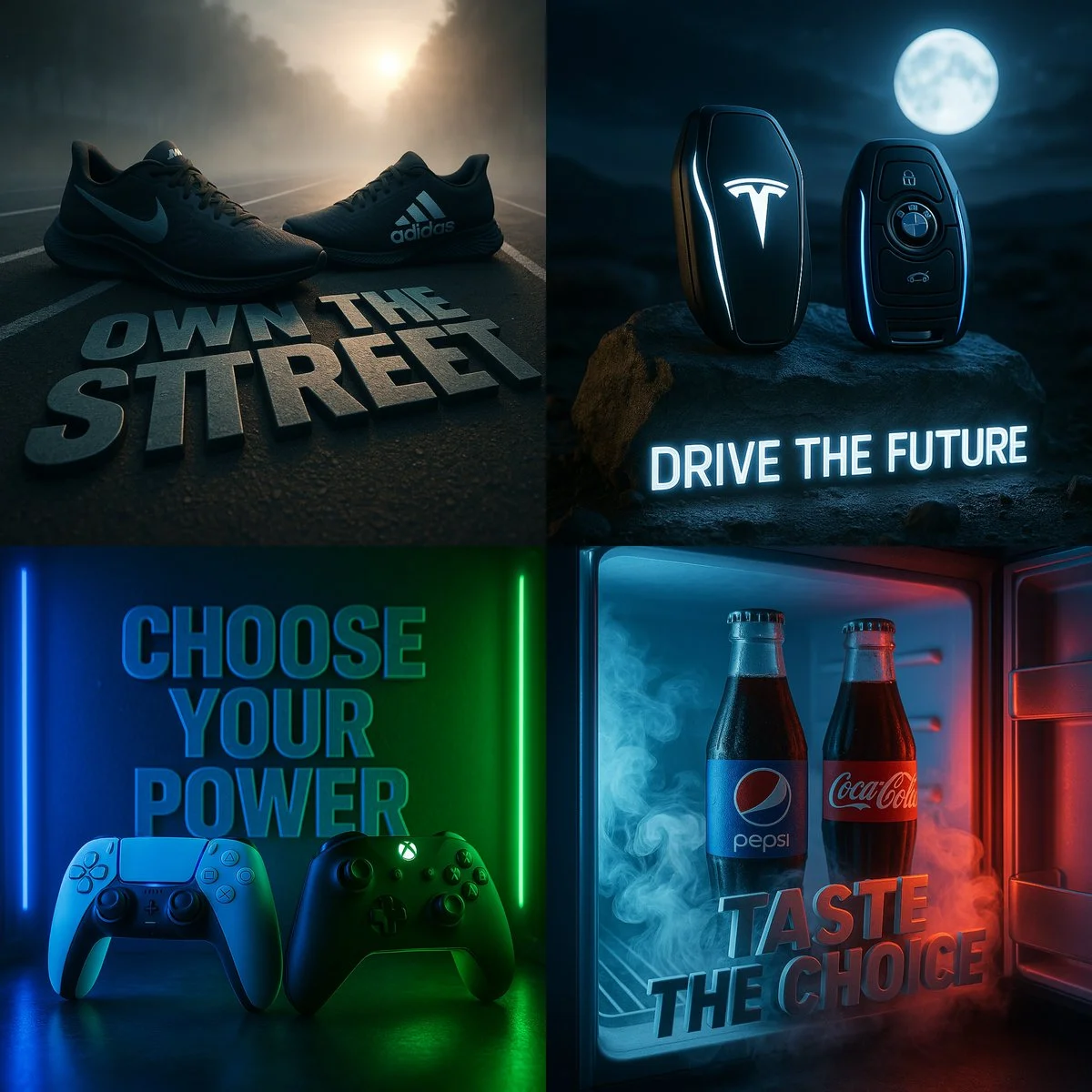 Dramatic Rival Products Showdown