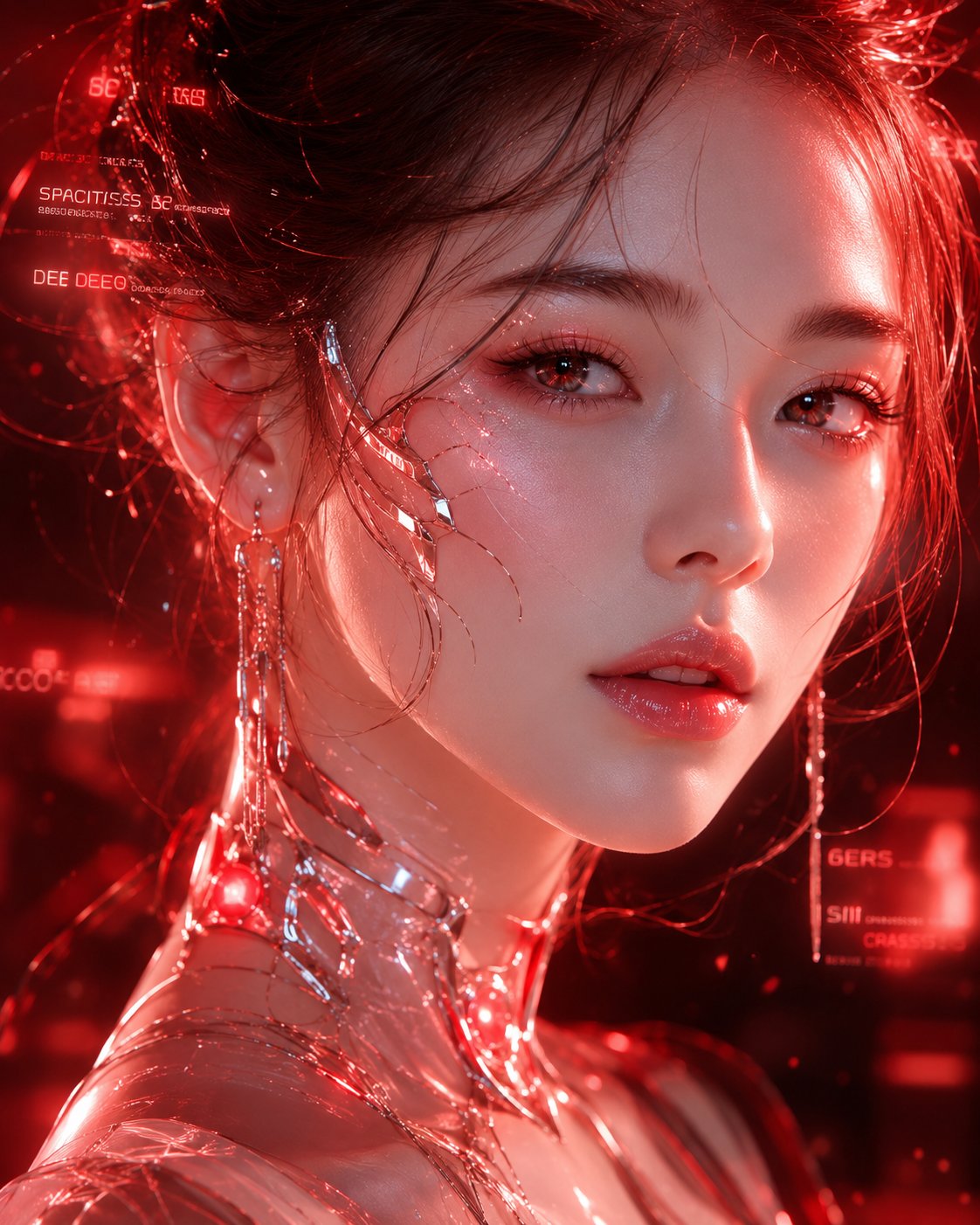 FACES FROM THE FUTURE: Luxury AI Beauty Portraits