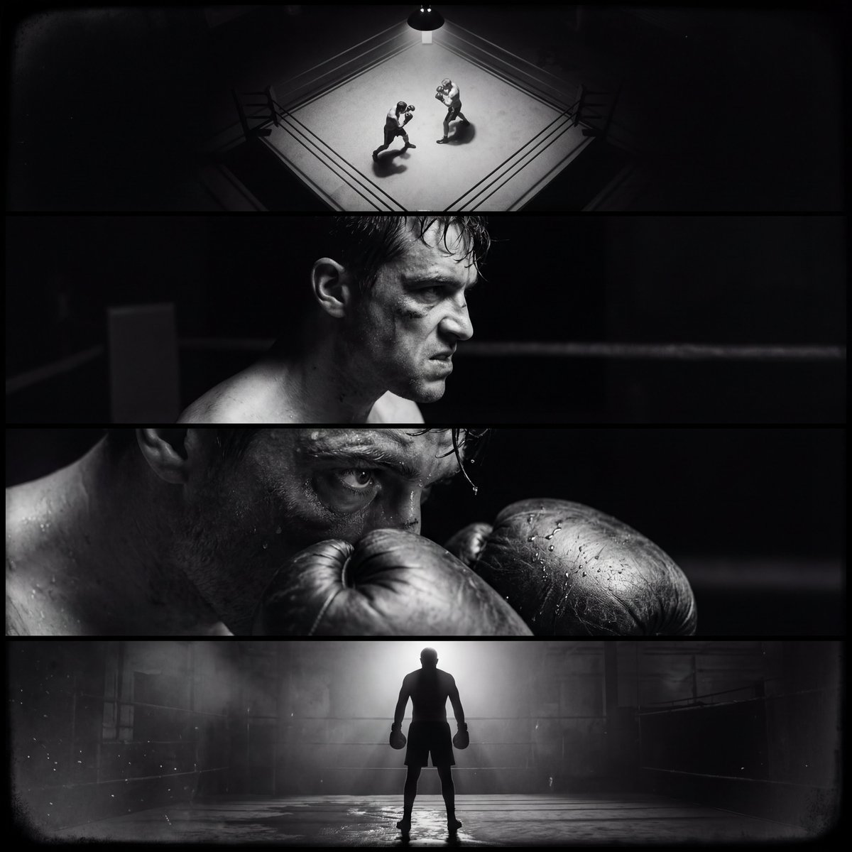 Film Noir Boxing Panels
