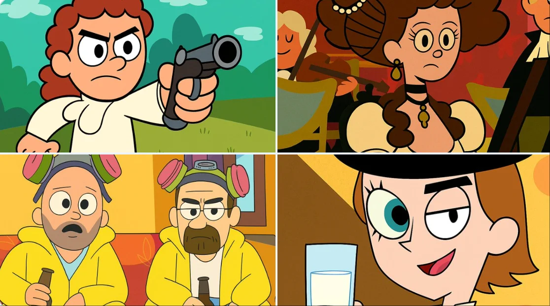 Foster's Cartoon Style Transformation