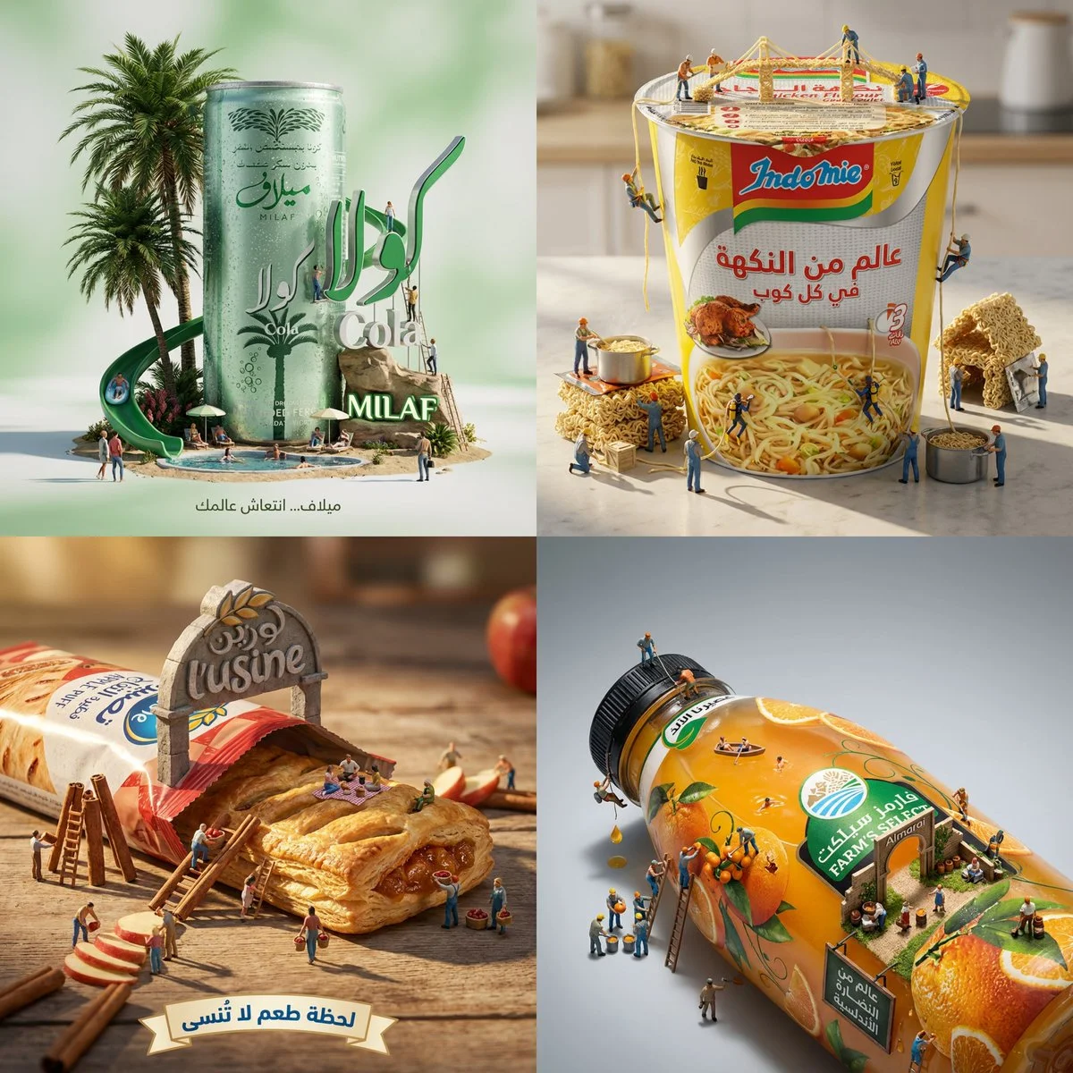 Guidelines for Creating a Miniature Surreal Scene