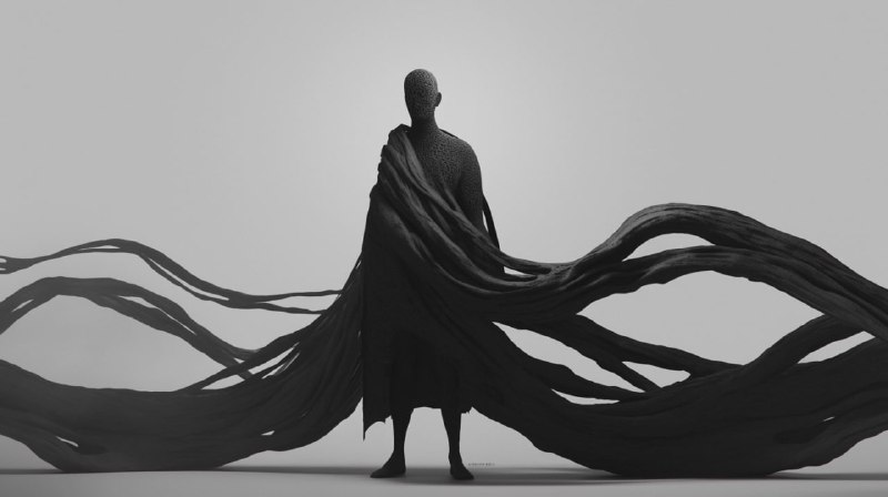 Minimalistic Dystopian Sculptures of Fallen God