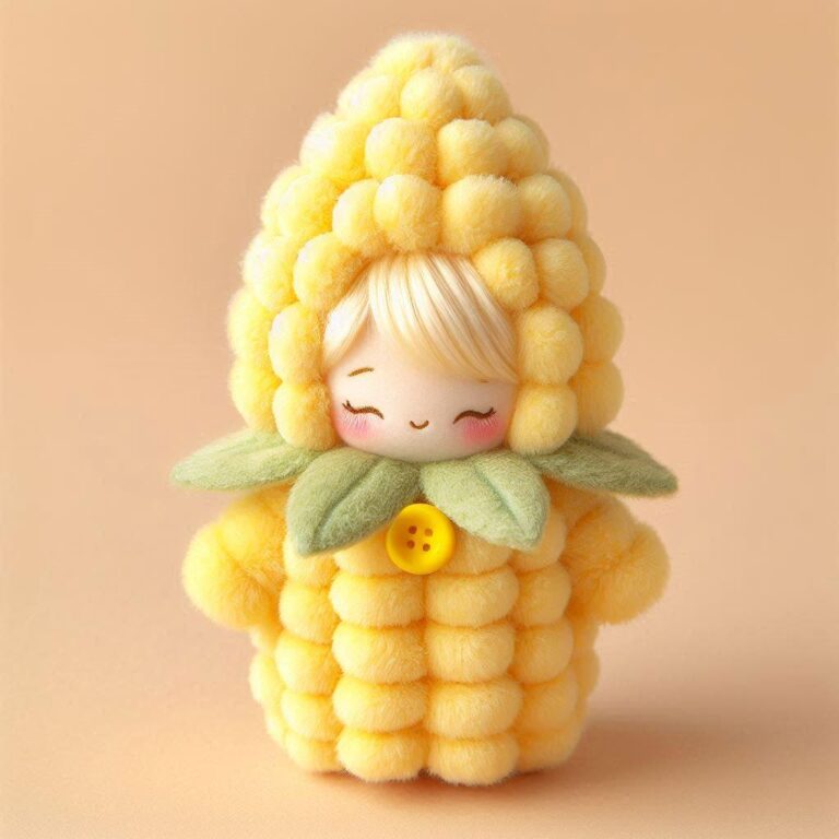 Whimsical Cereal-Inspired Doll Design