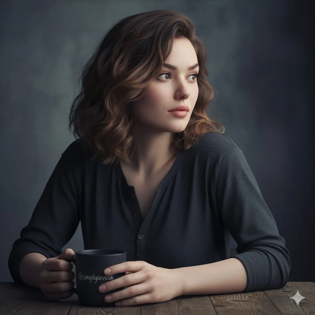 Hyper-Realistic Cinematic Portrait of @simplyannisa