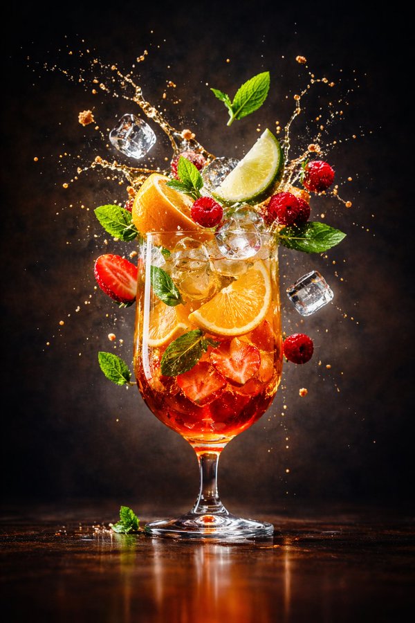 Hyper-realistic food photography