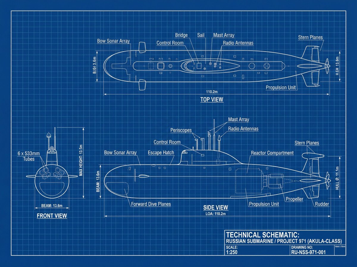 iPhone Technical Blueprint Design