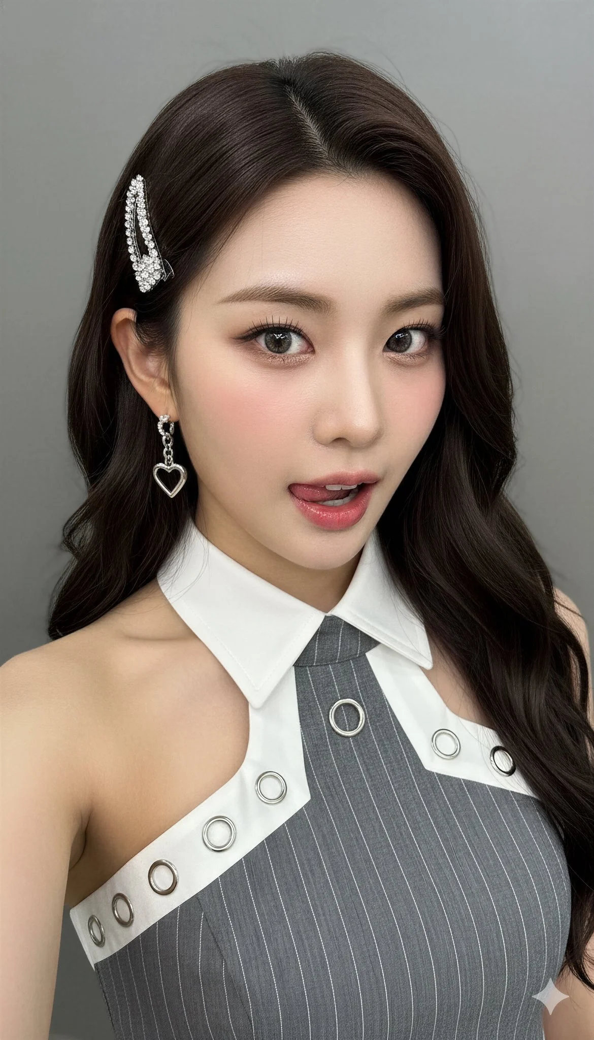 K-Pop Idol Aesthetic, High-Resolution Digital Photography, Flawless Complexion