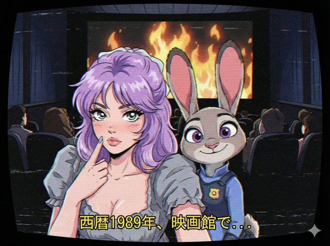 Late 80s Japanese Anime OVA Screenshot Style