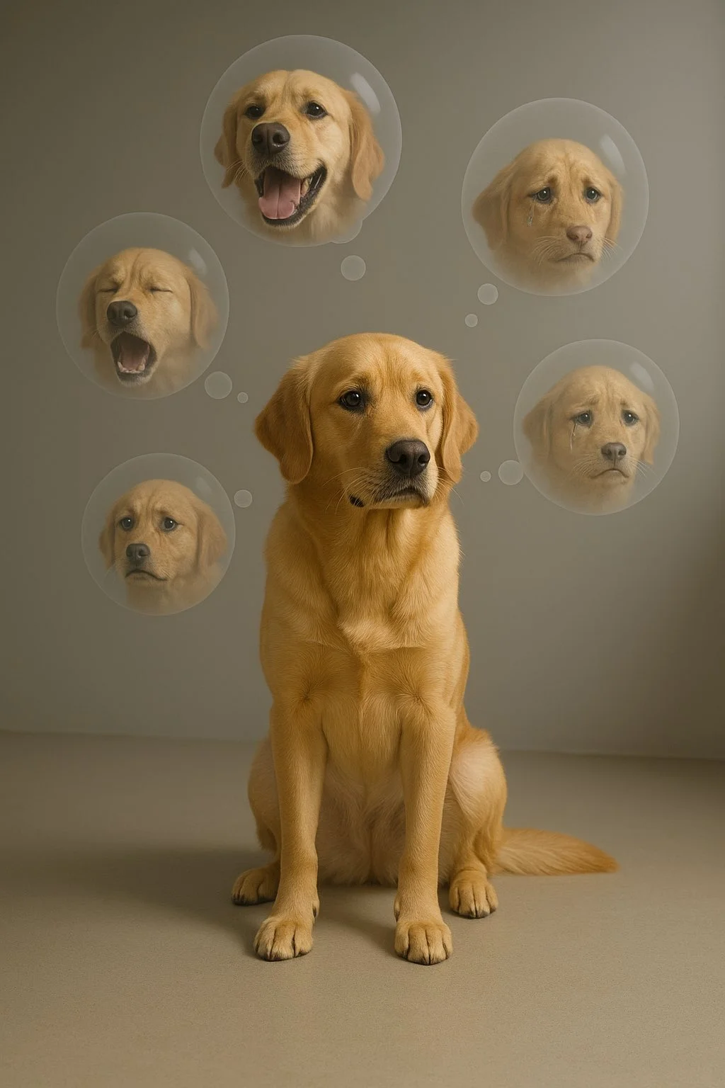 Lonely Thinker with Emotional Bubbles