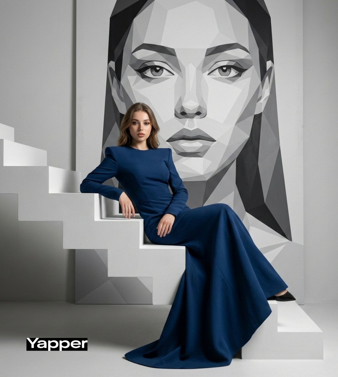 Luxury Fashion Editorial Portrait