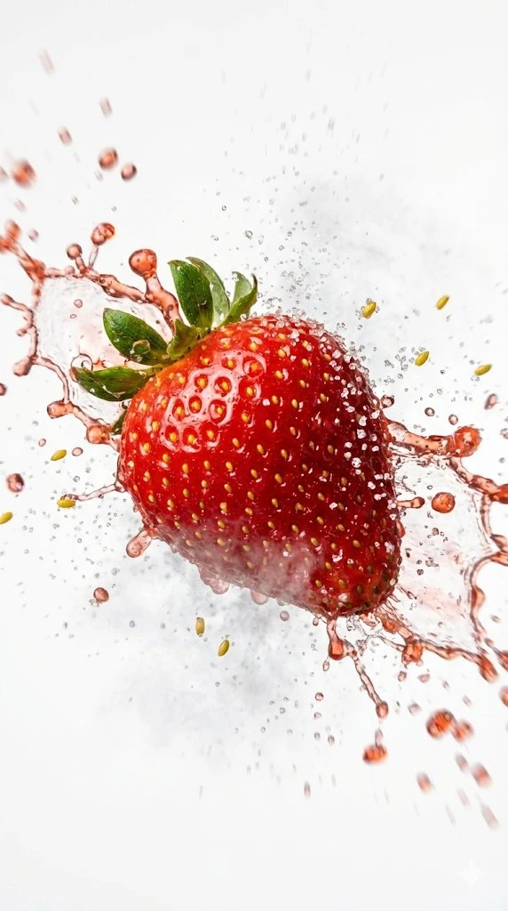 Macro High-Speed Photography: Golden Crispy Snack Close-up