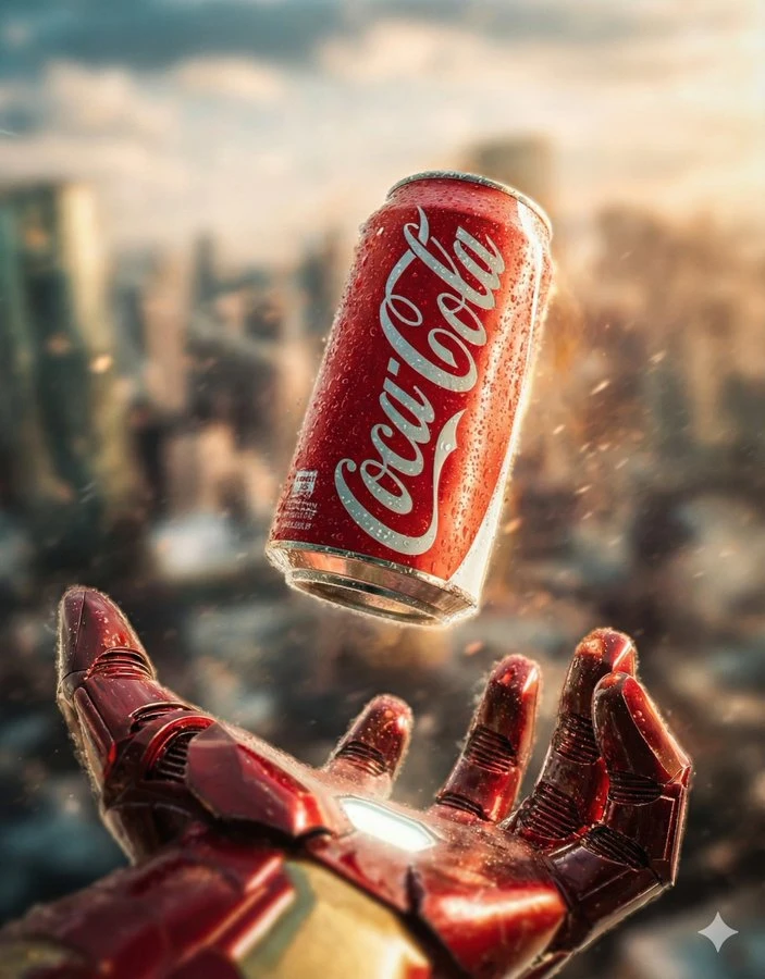Marvel Heroes with Drinks Art