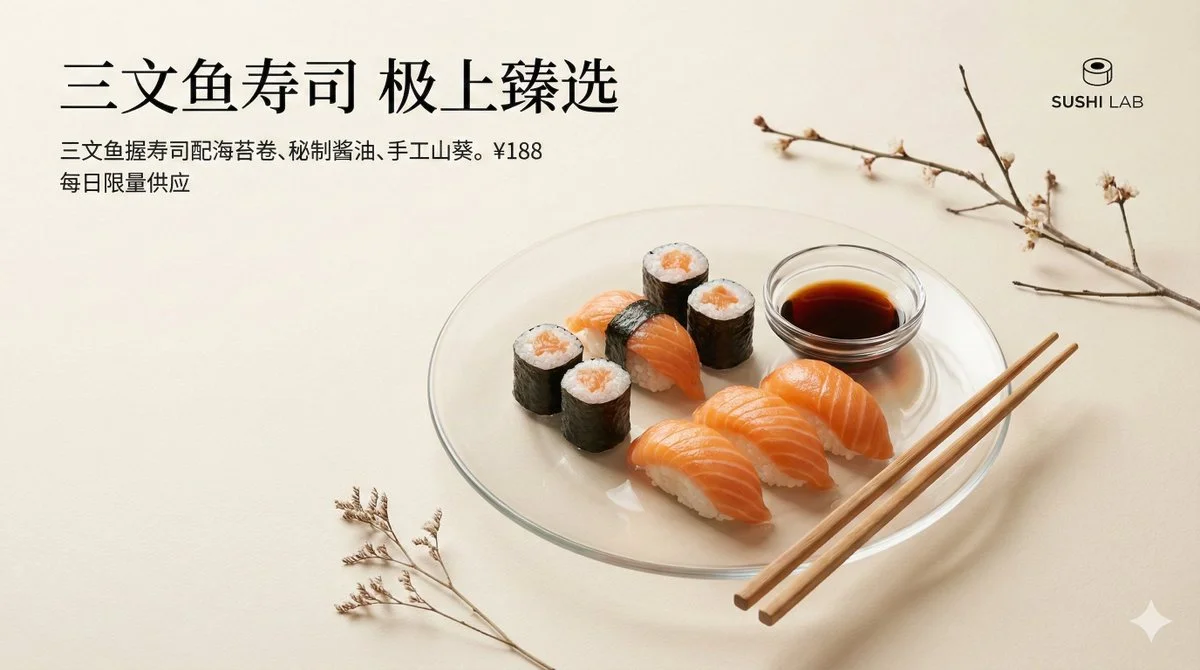 Minimalist Tempura Photography