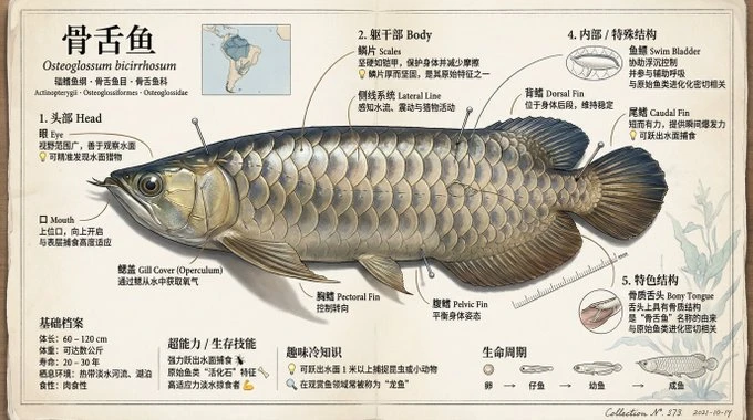 Museum-Grade Fish Knowledge Infographic Design