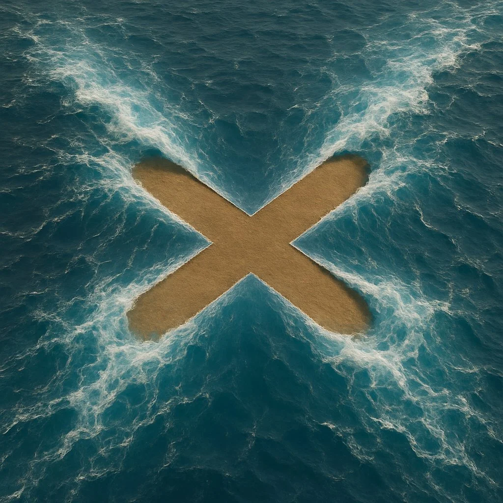 Mystical Ocean Shape Formation