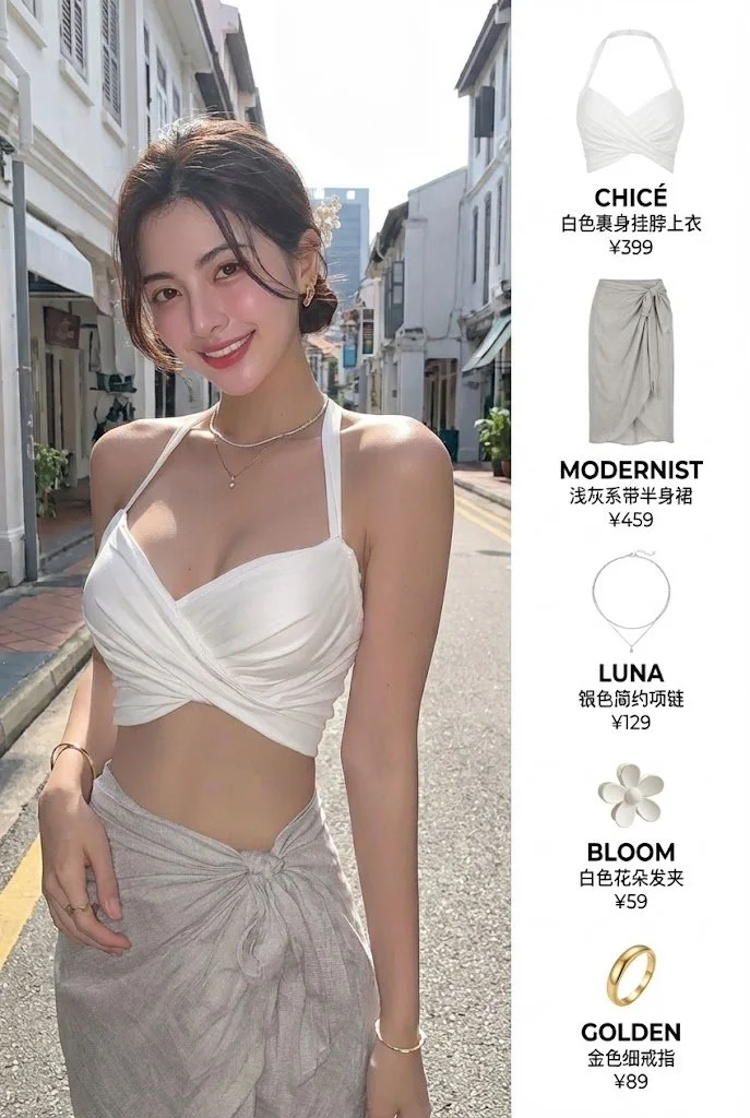 OOTD Collage Image Design Requirements