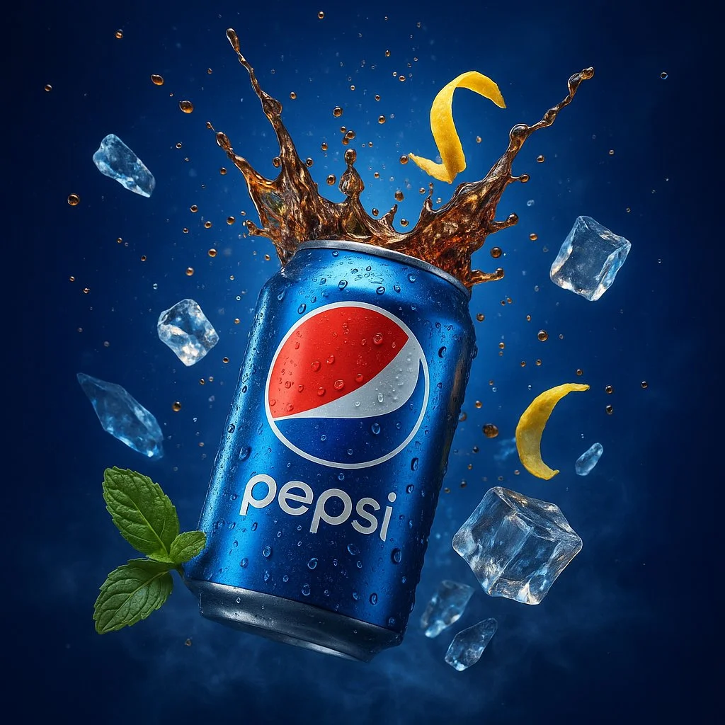 Pepsi Can Explosion Ad