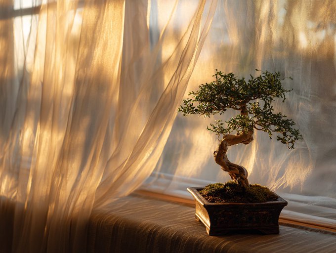 Product in Soft Morning Scene
