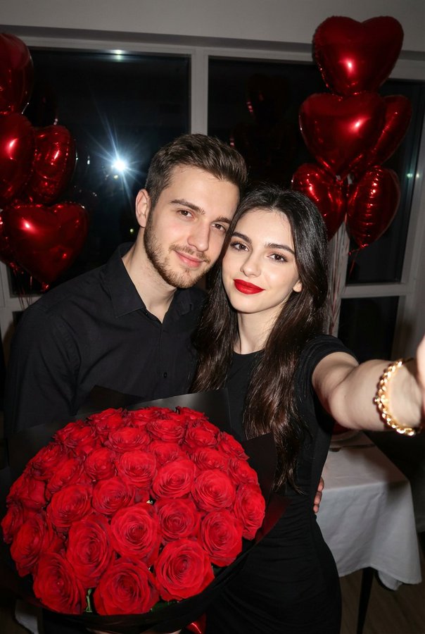 Romantic Couple Selfie Photo