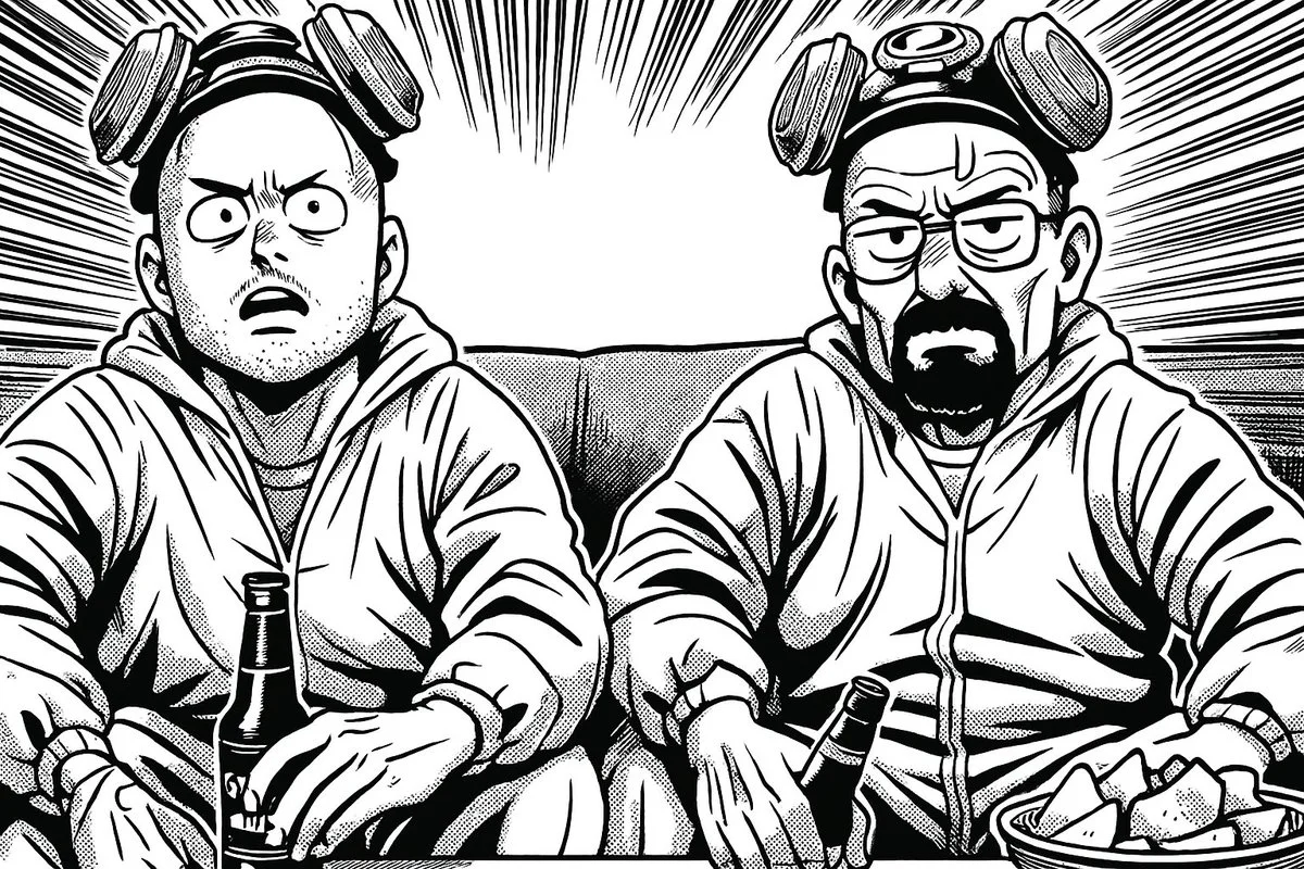 Transform Image into Japanese Gag Manga Style Illustration