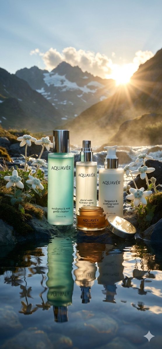 Ultra-luxury skincare product photography