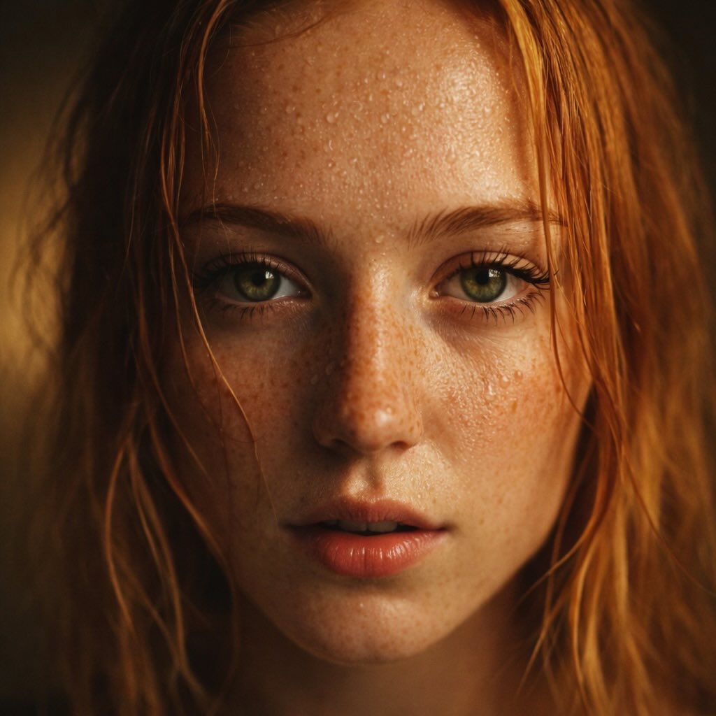 Ultra-realistic cinematic close-up portrait