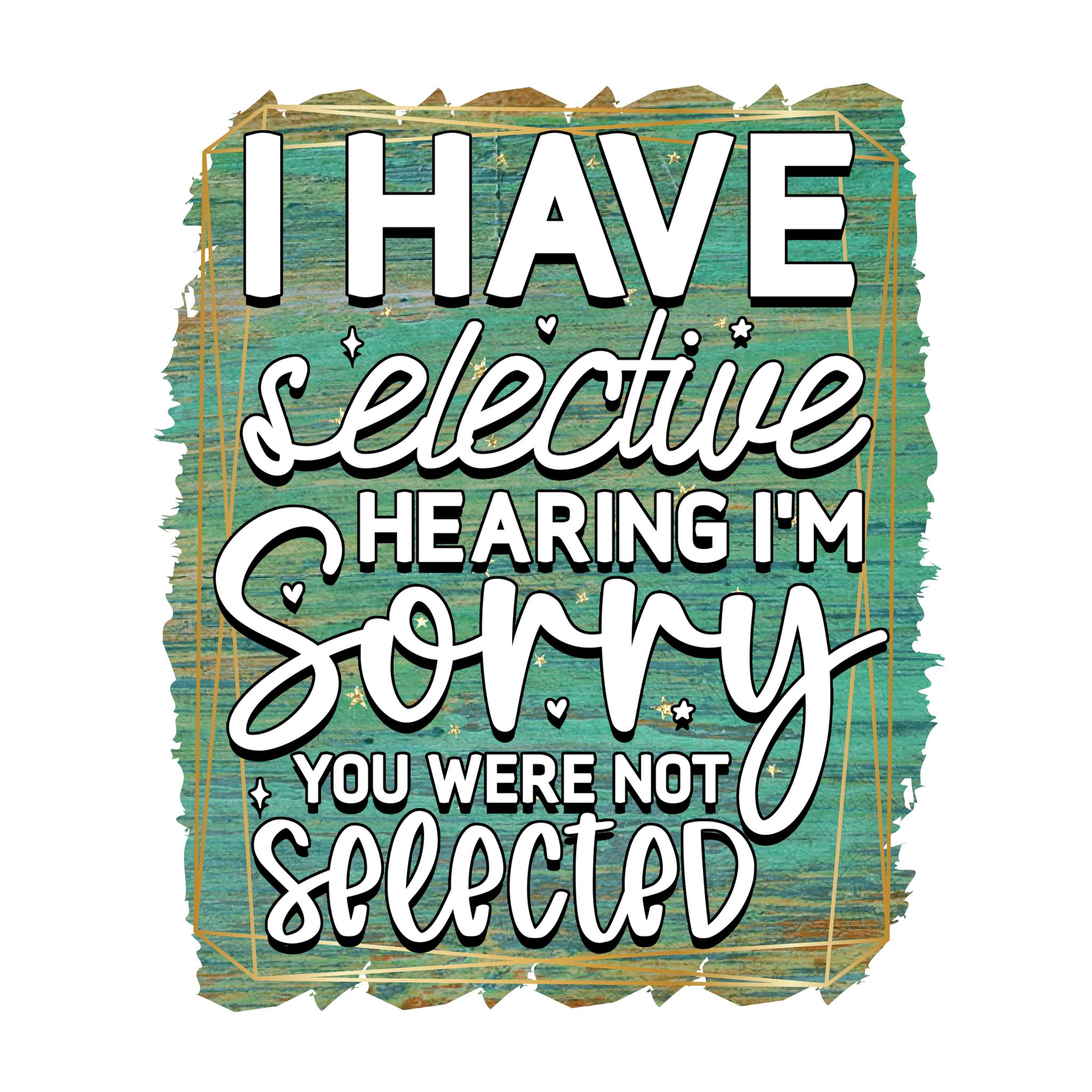 SVG: Selective Hearing
