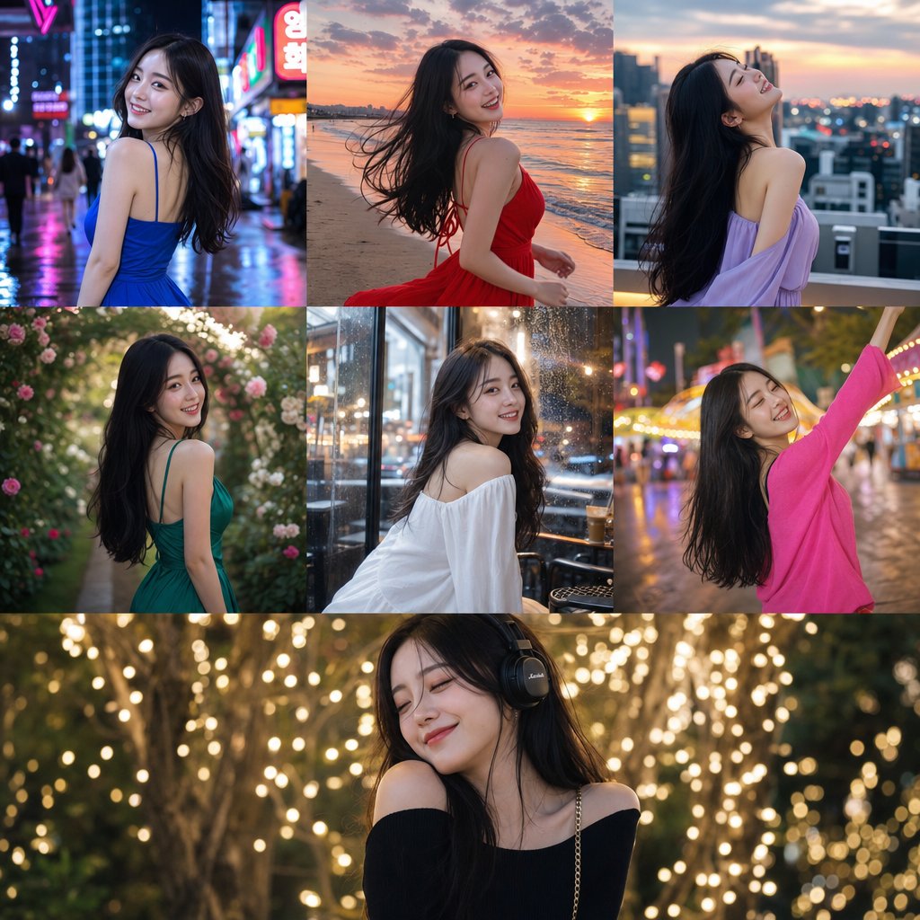 Ultra-realistic Korean Girl Lifestyle Photography
