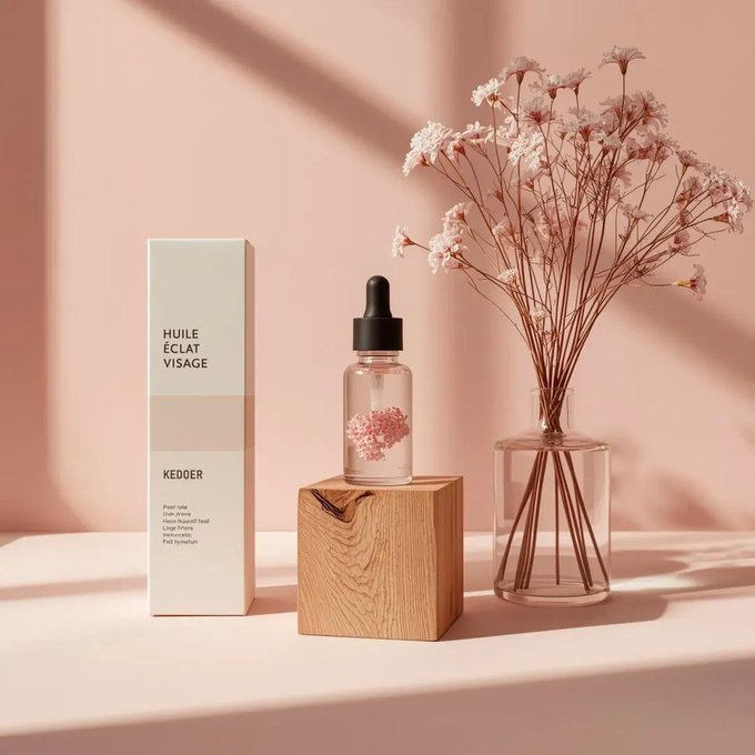 Ultra-realistic Minimalist Studio Product Photography
