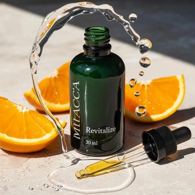 Ultra-Realistic Skincare Serum Bottle