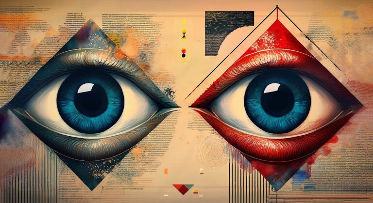 Abstract Voids with Geometric Eye Design