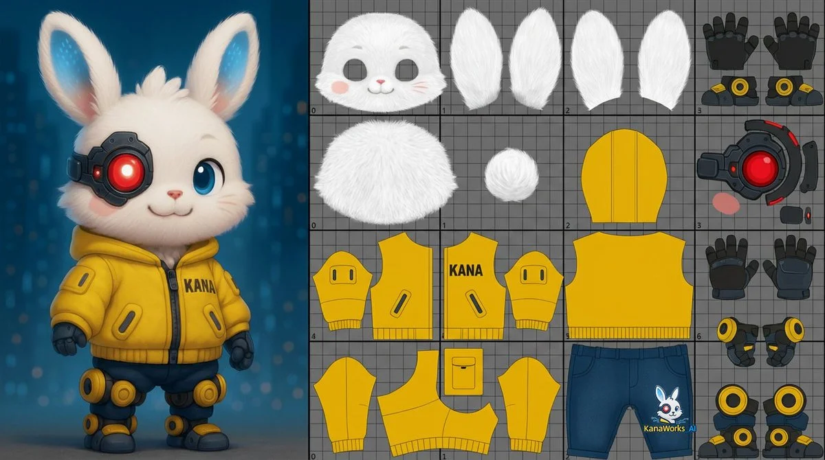 UV Unwrapping of the 3D Model in the Image