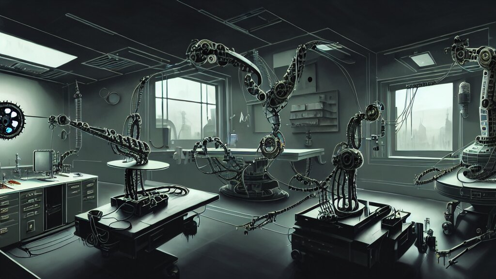 Dieselpunk Painting Motors