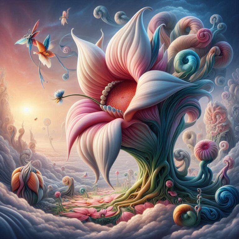 Surreal Hyper HD Flowers in 64K