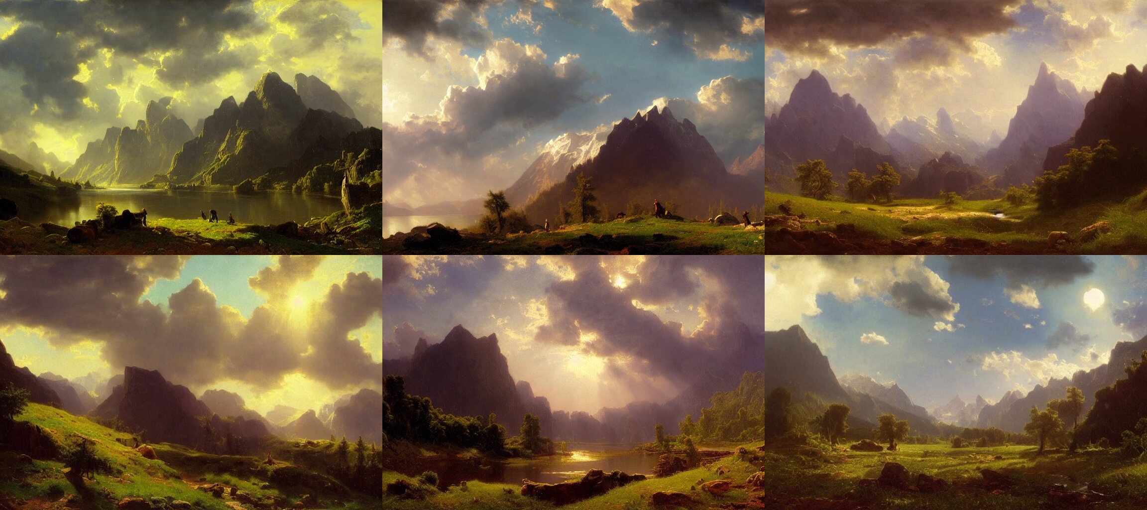 Beautiful Landscape First Light