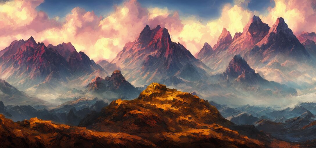 Vast Mountain Landscape