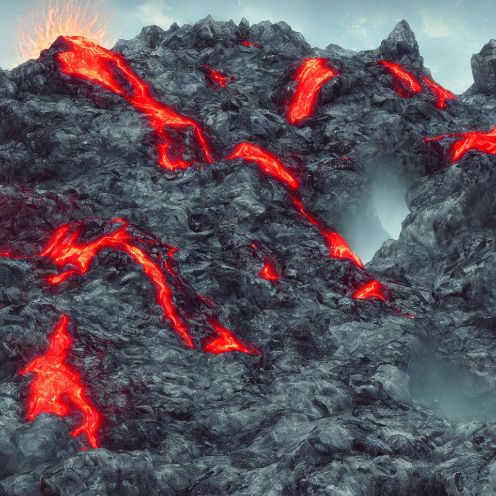 Satanic Mountain Goats 🐐 with Glowing Red Eyes