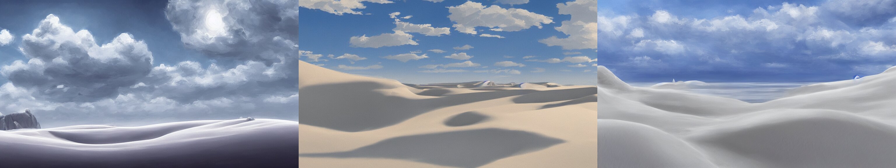 Landscape White Desert