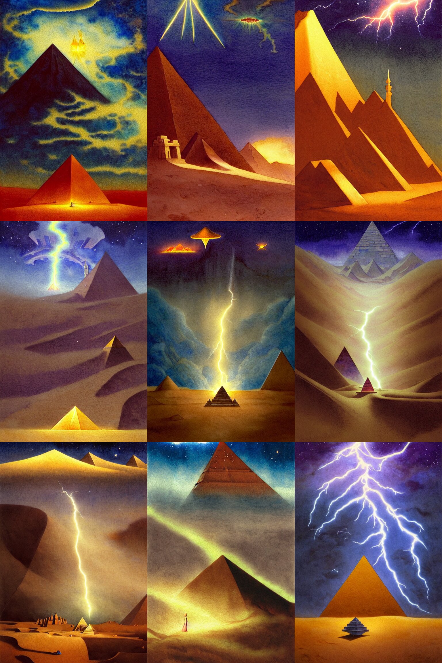 Dixit Card Desert Temples