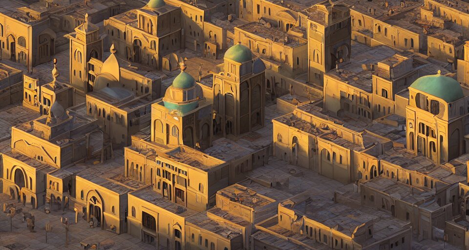 Arabian City Isometric Game