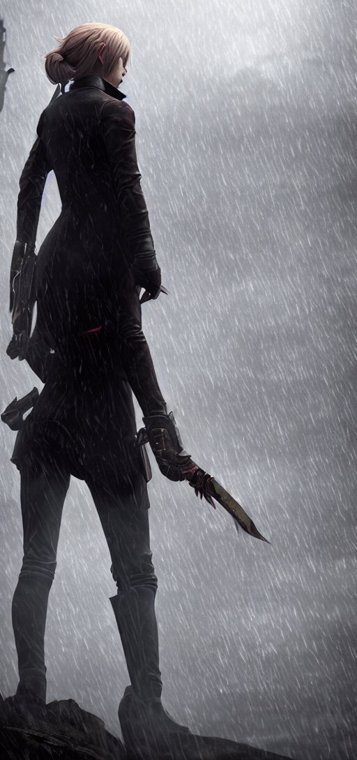 Distant Shot of Annie Leonhart in Dunwall City