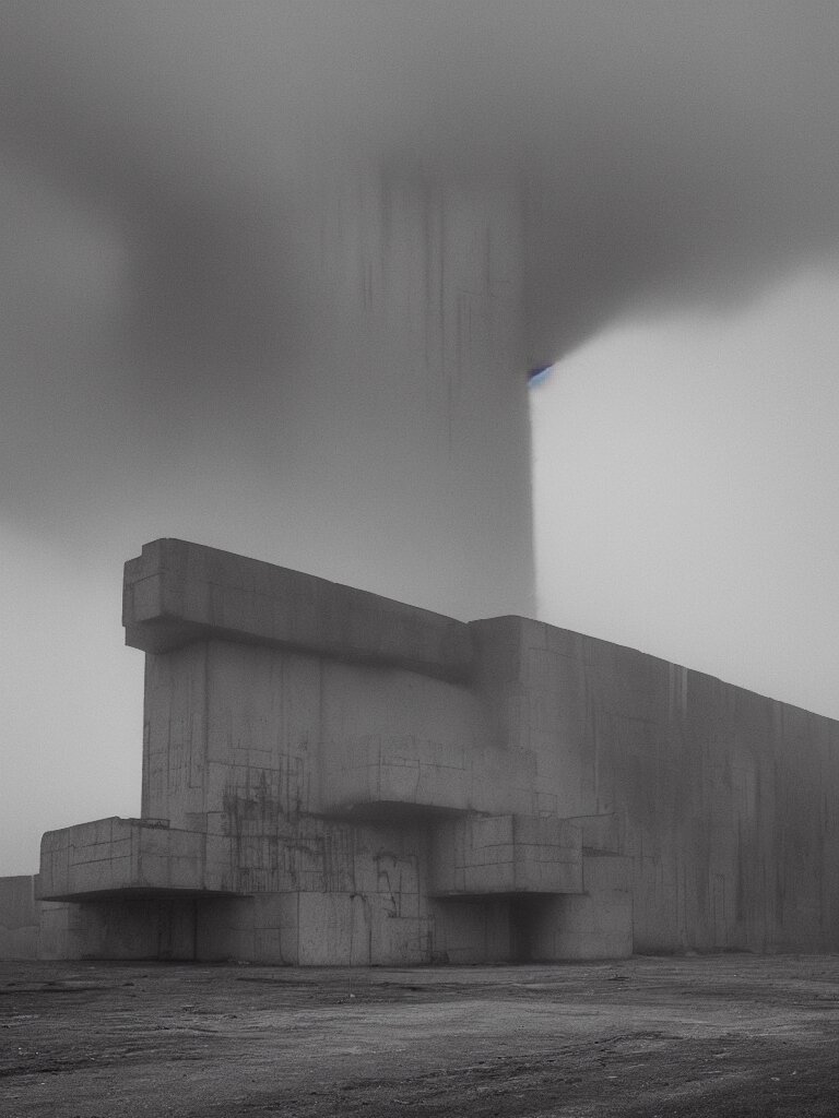 High Resolution Black and White Photograph with a F/22