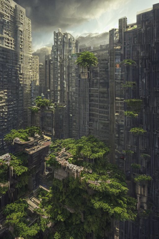 Tall Brutalist Buildings