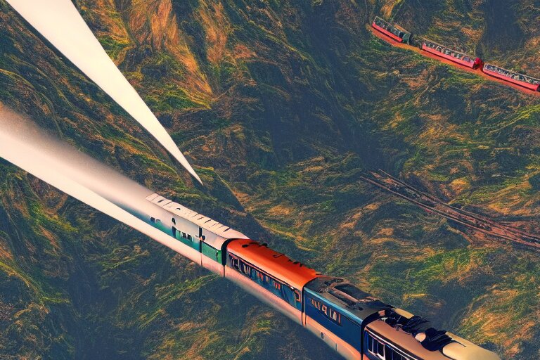 Stunning Aerial Shot of Beautiful Mountains Towering over a Vast Landscape