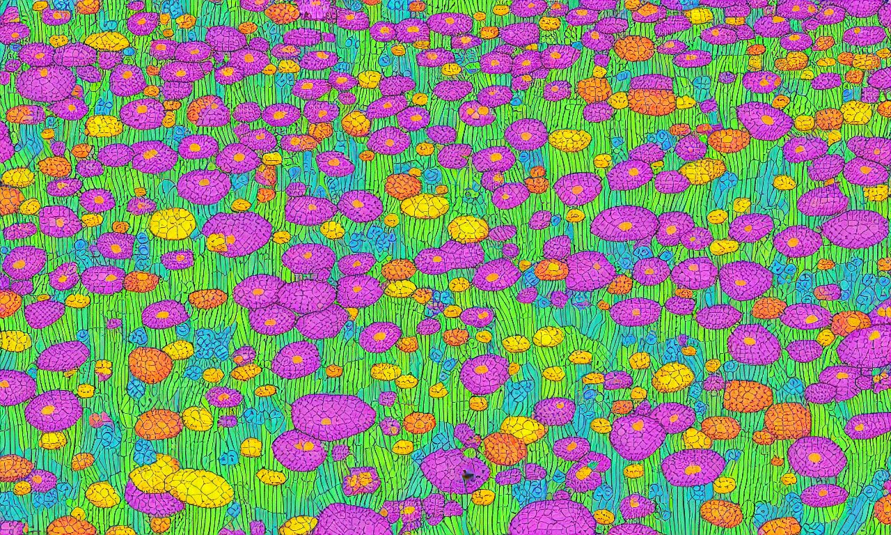 Twiddle a Plopple Field Flowers