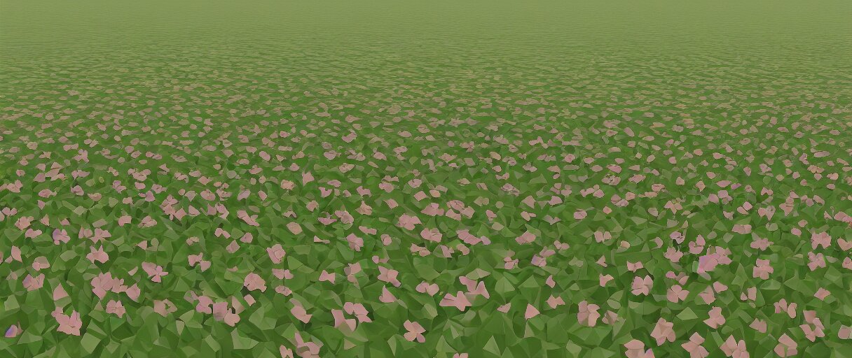 Minimalist 3 D World Low Polygon