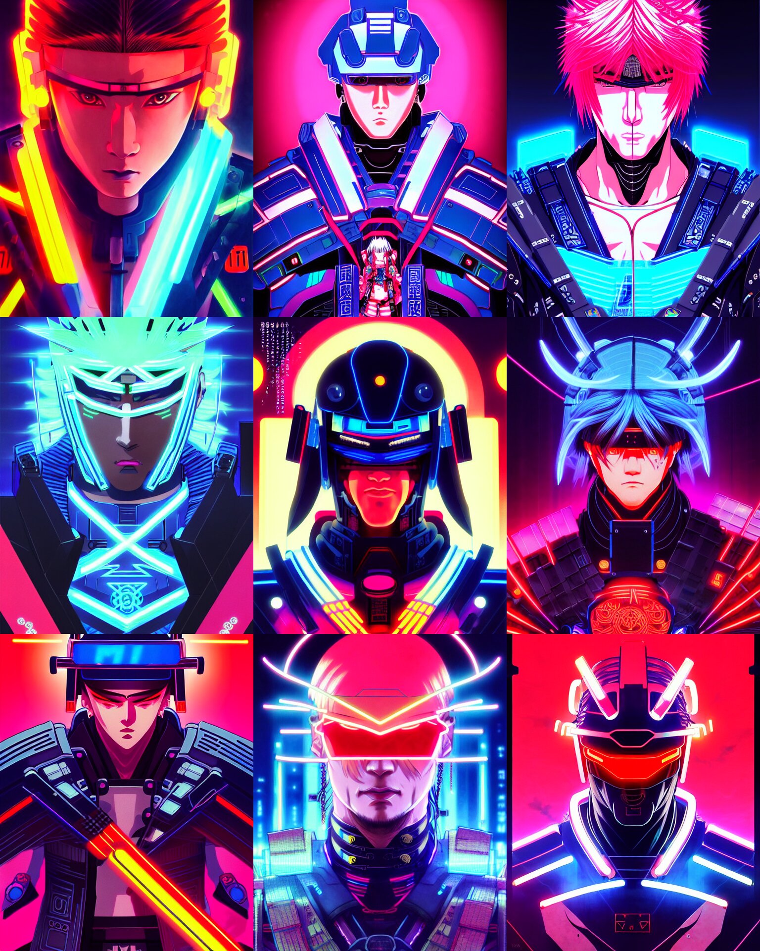 Cyberpunk Raiden Shogun ( Genshin Impact )