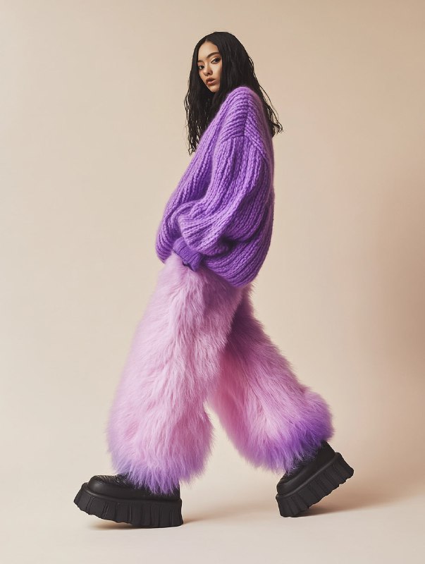 Majestic Fashion Model Walking Editorial